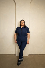 Short Sleeve Utility Jumpsuit