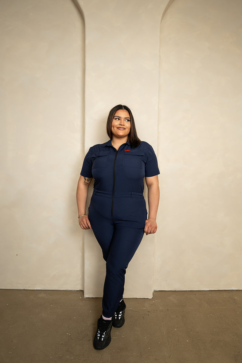 Short Sleeve Utility Jumpsuit | Unisex Utility Jumpsuit | NAHbrand